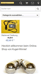 Mobile Screenshot of kugel-winnie.de